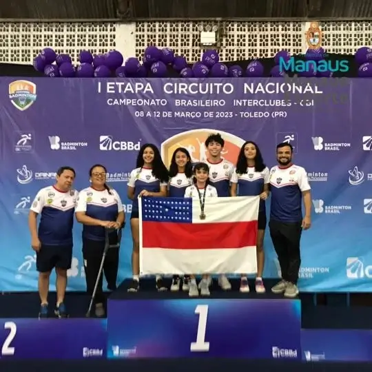 Atleta do ‘Manaus Esportiva’, da prefeitura, conquista bronze no Campeonato Brasileiro de Badminton