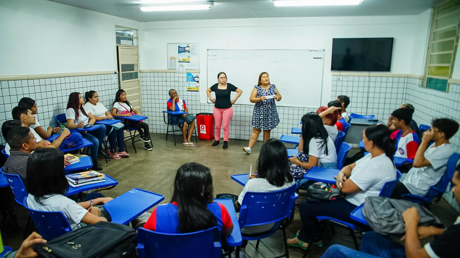 ‘Movimento Ninguém Fora da Escola’ da Prefeitura de Manaus conta com participação de mais de 8 mil alunos em 2023