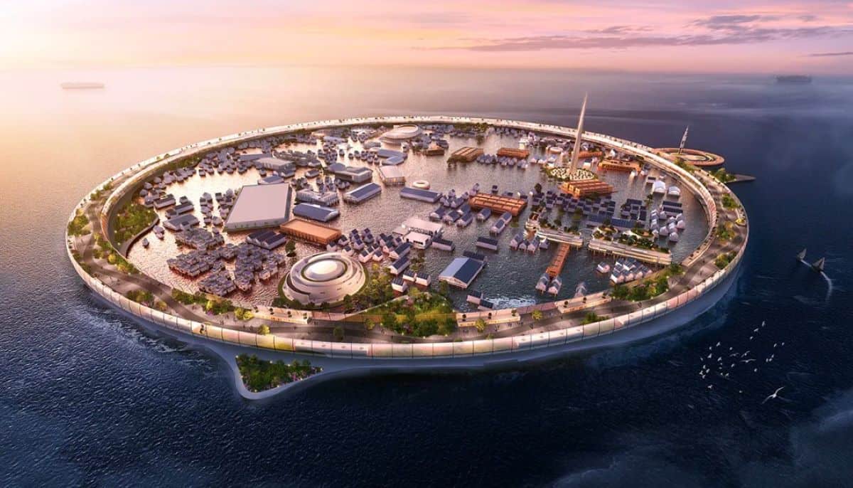 Cidade flutuante: Japão cria “Arca de Noé” futurista para salvar humanidade 