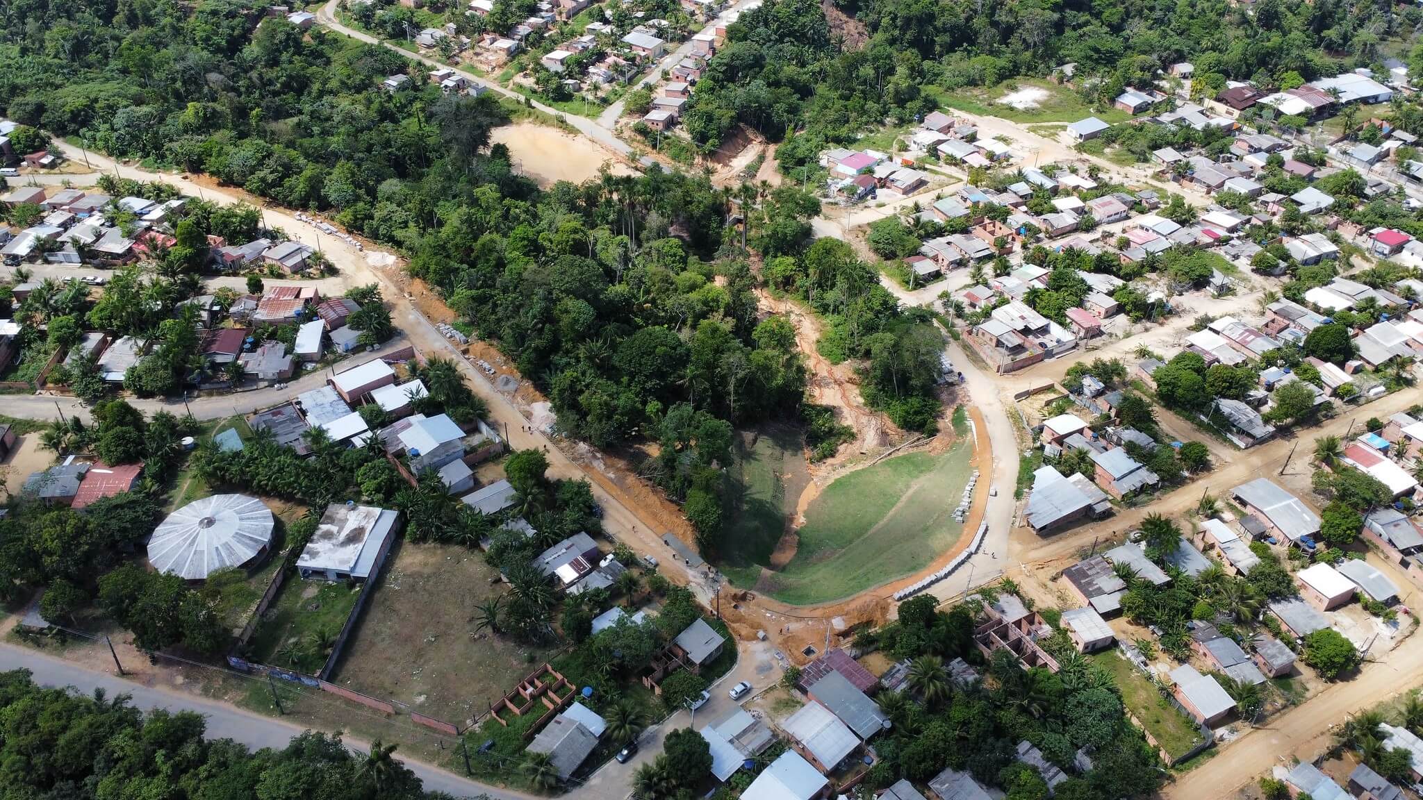 Prefeitura chega a 80% das obras de contenção de erosão no Parque das Tribos