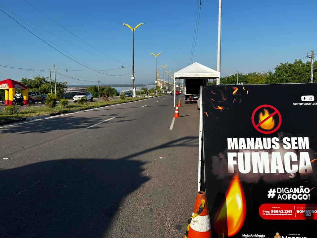 Prefeitura de Manaus realiza campanha para combater queimadas urbanas