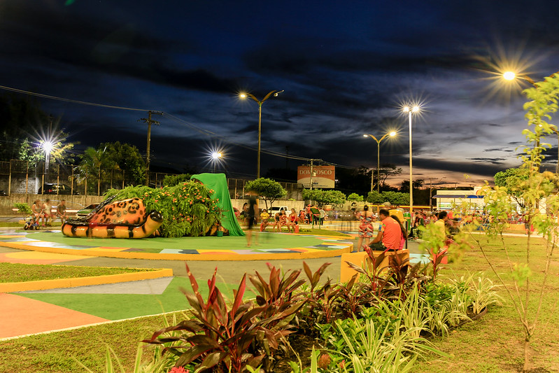 Prefeitura de Manaus já revitalizou mais de 80 praças e áreas públicas da cidade para a população e o turismo